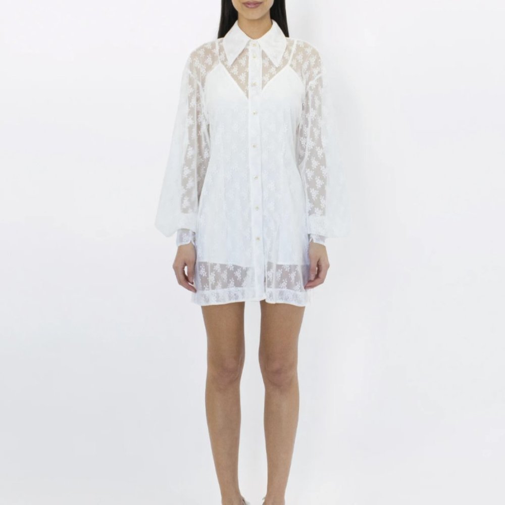 Alice McCall White Mini Dress - Picture 3 of 5